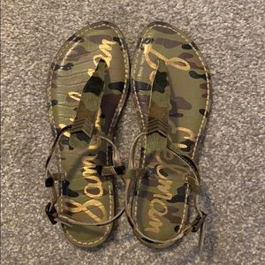 Sam Edelman camo sandal